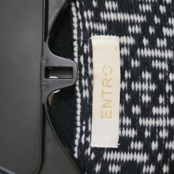 Boho Fringe Cardigan Poncho Vibes Cozy Fall Winter Lagenlook Fringe Large - Picture 7 of 11